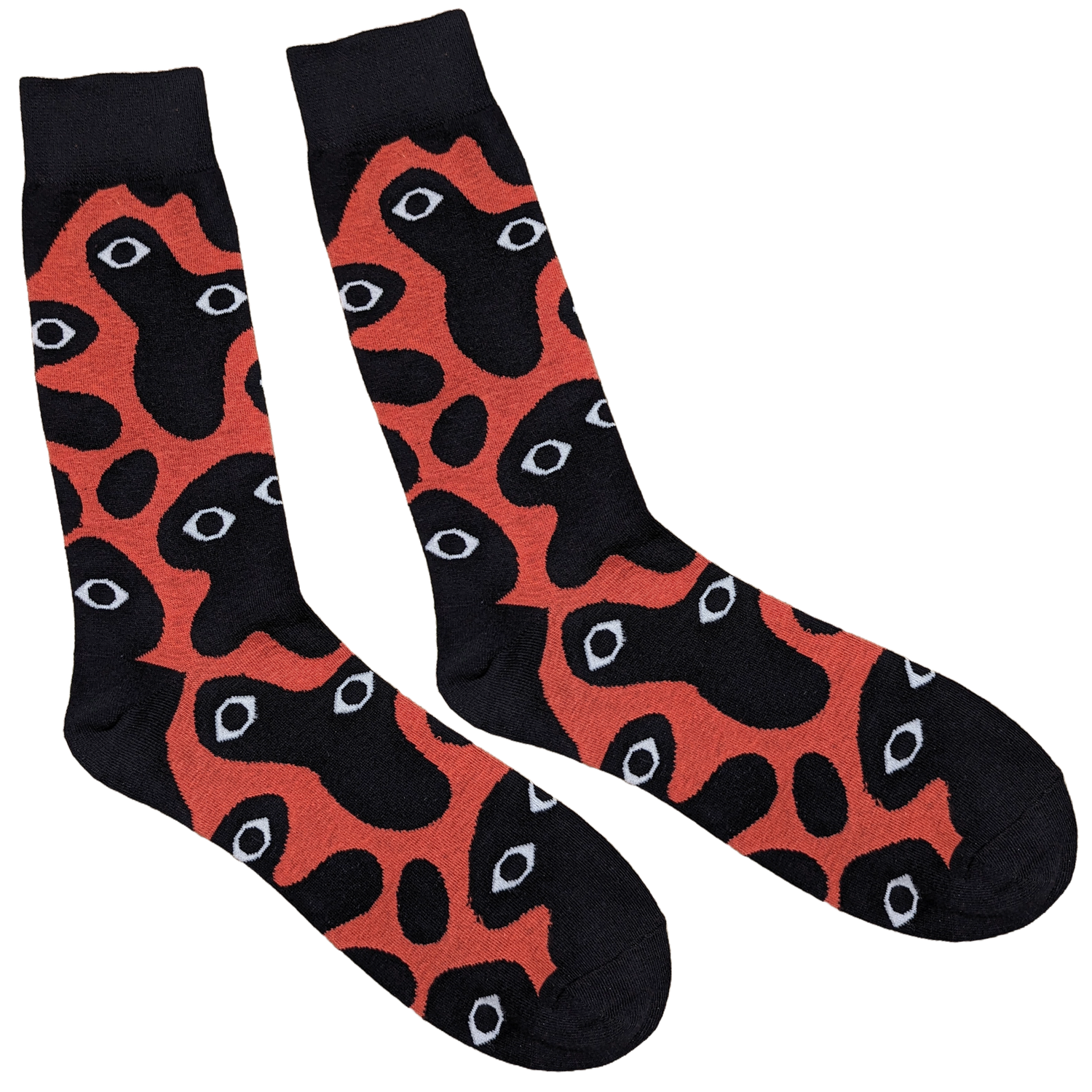 The Bauhaus Nightmare Socks - Sleepy Peach