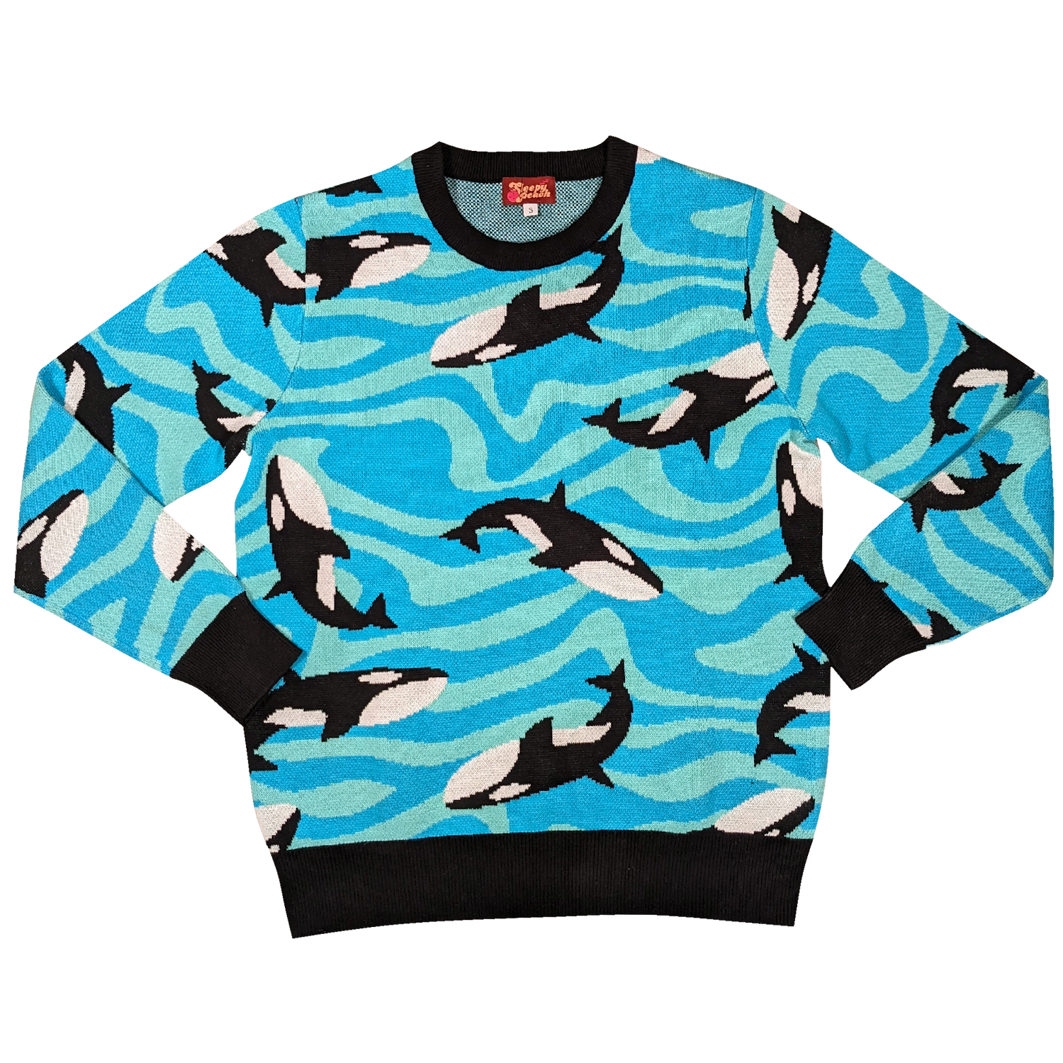 The Chic Orca Sweater - Sleepy Peach