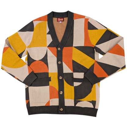 The Bauhaus Cardigan - Sleepy Peach