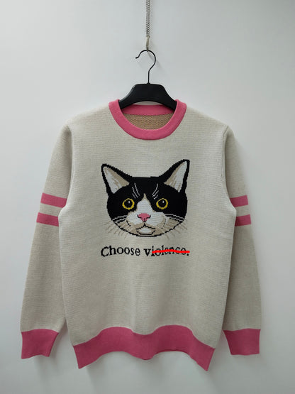 The_Choose_V_Sweater_-_Sleepy_Peach